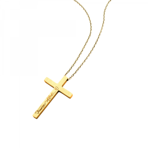 Save Brave Ankerkette Halskette Kreuz Gold SBN-FA-CROSS1-G bei Juwelier Spinner