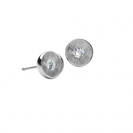Glasklar Ohrstecker
