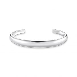 Armreif mit zeitlos-edlem Design Silber
