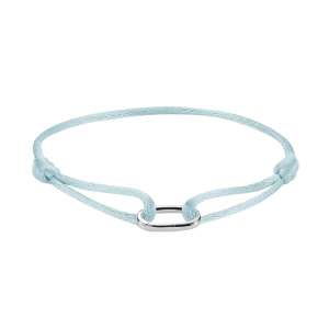 Thomas Sabo Charm Connect Textilarmband türkis Connect Silber C1210-001-17 bei Juwelier Spinner