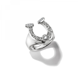 Thomas Sabo Elyndra Ring Hufeisen Elyndra geschwärtzt Silber TR2509-643-14 bei Juwelier Spinner