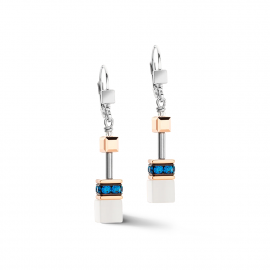 GeoCUBE® Iconic Ohrringe Capri Blau