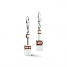 GeoCUBE® Iconic Ohrringe cognac