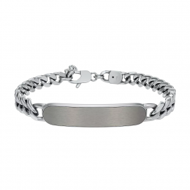 Armband Ellis aus Edelstahl mit ID-Plakette