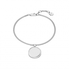 Ellis Kettenarmband aus Edelstahl silberfarben