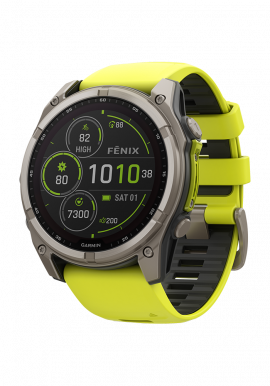 fēnix® 8 – 51 mm Solar Sapphire Graphit/Titanium