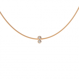 Niessing Diamond Accent Duet pendant