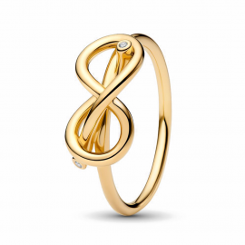 Unendlichkeitsknoten Ring
