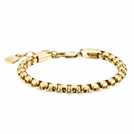 Armband Box-kette gold