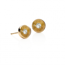 Glasklar Ohrstecker