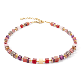GeoCUBE® Precious Statement Halskette gold-rot