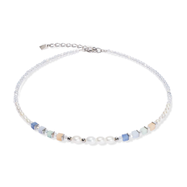 Halskette Cosmic Pearls soft silber