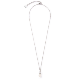 Halskette Solitaire Süßwasserperle silber