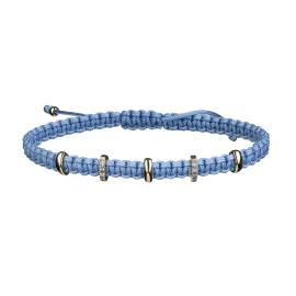 Armband Jump blau mit Diamanten