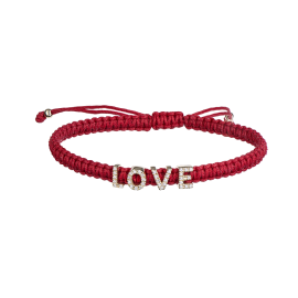 Armband LOVE mit Diamanten