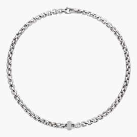 Collier mit Pavébesatz