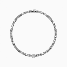 Collier mit Pavébesatz