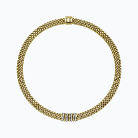 Collier mit Diamanten