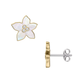 Sutton The Flower Collection Ohrstecker mit Perlmutt
