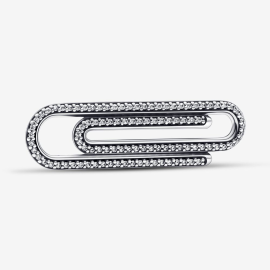 Pandora ME Pavé Büroklammer Styling-Link