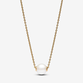 Behandelte Süßwasserzuchtperle Collier-Halskette