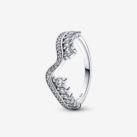 Funkelnde Asymmetrische Wellen Ring
