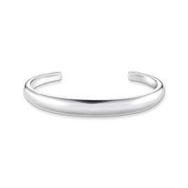 Armreif mit zeitlos-edlem Design Silber