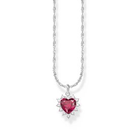 Kette mit Herz-Anhänger Romance Silber