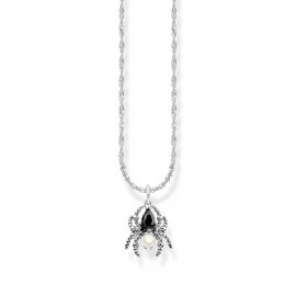 Kette mit Spinnen-Anhänger Spider Romance Silber