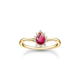 Ring Vintage Romance vergoldet